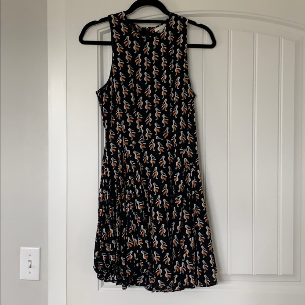 H&M Summer flounce Bird dress